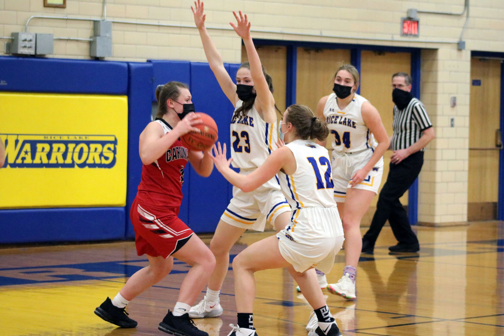Rice Lake girls basketball vs. Chippewa Falls 1-29-21